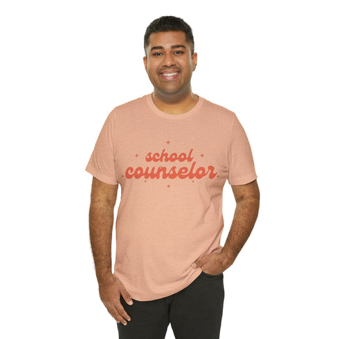 School Counselor Star Tee
